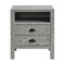 Alaterre Furniture Arden 2-Drawer Wood Nightstand, Driftwood Gray ANAN0132 - alternate 4
